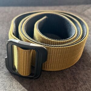 5.11 Double Duty Tactical Belt in Coyote and Black